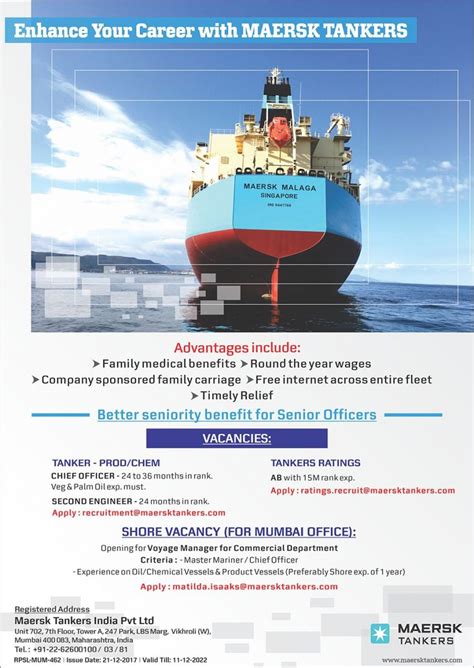 maersk tankers india private limited